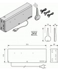 Uponor C-56 bezvadu savienojuma modulis 12 termostatiem un 14 izpildmehānismiem, 1045565